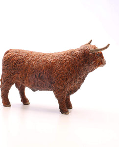 Schleich Highland Bull Toy Figure