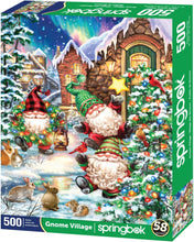 Load image into Gallery viewer, Springbok Gnome Village 500 Piece Jigsaw Puzzle