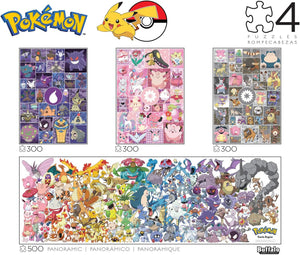 Pokemon 4 x 1 Multipak Puzzle