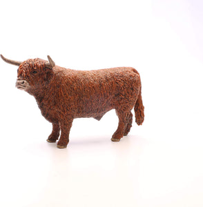 Schleich Highland Bull Toy Figure