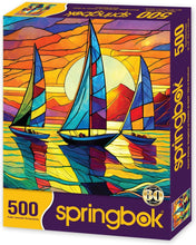 Load image into Gallery viewer, Springbok Sunset Sailing 500pc Jigsaw Puzzle