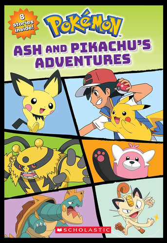 Pokemon Classic Chapter Books Ash and Pikachu's Adventures