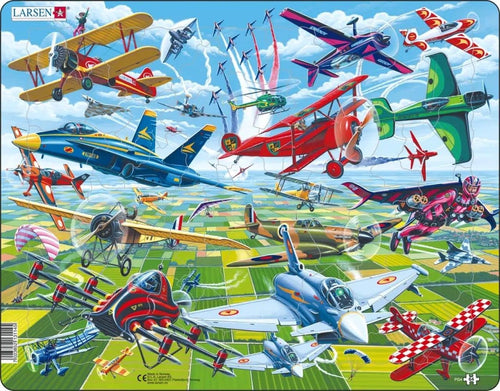 Larson Airshow 64pc Jigsaw Puzzle