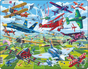 Larson Airshow 64pc Jigsaw Puzzle