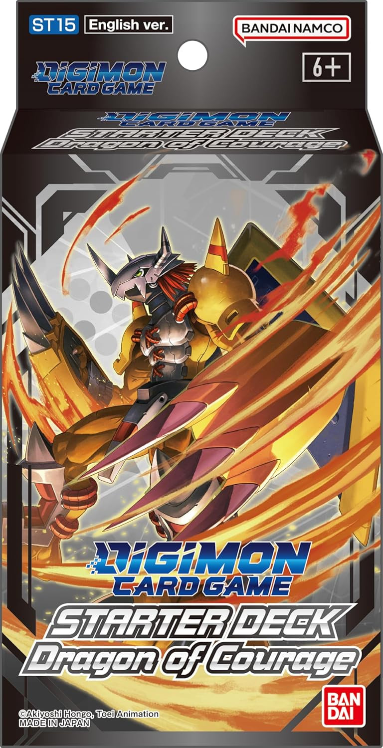 Digimon Card Game: Dragon of Courage Starter Deck ST-15