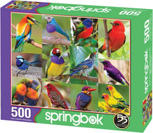 Load image into Gallery viewer, Springbok Birds of Paradise 500 Piece Jigsaw Puzzle