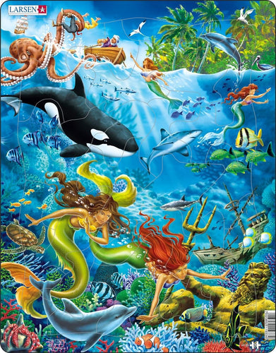 Larson Mermaids 32pc Jigsaw Puzzle