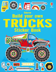 Usborne Build Your Own Trucks Sticker Book