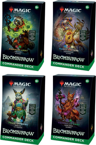 Magic the Gathering Bloomburrow Commander Deck