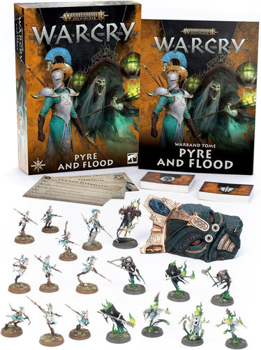 WARHAMMER AGE OF SIGMAR: WARCRY: PYRE & FLOOD CORE SET#112-18