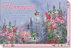 Leanin Tree  Hummingbirds Blank Cards Boxed Card Assortment #90633