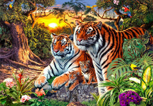Load image into Gallery viewer, SPRINGBOK HIDDEN TIGERS 400PC JIGSAW PUZZLE