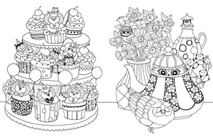 A Million Owls: Fine Feathered Friends to Color Coloring Book Vol.4