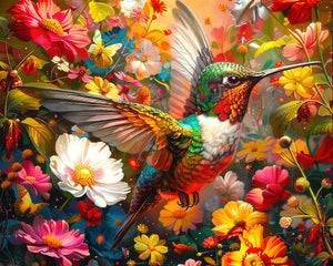 SPRINGBOK HUMMINGBIRD DREAM 1000PC JIGSAW PUZZLE