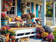 Load image into Gallery viewer, SPRINGBOK FRONT PORCH 500pc JIGSAW PUZZLE
