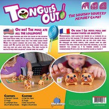 Load image into Gallery viewer, BLUE ORANGE Tongues Out! The Squishy, Squeezy Memory Game