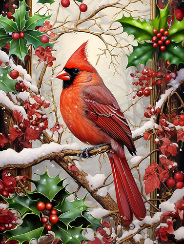 SPRINGBOK CARDINAL CAROLS 500PC JIGSAW PUZZLE