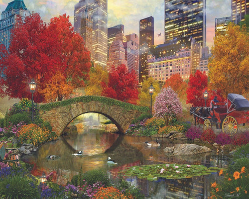 SPRINGBOK Central Park Paradise 1500 Piece Jigsaw Puzzle