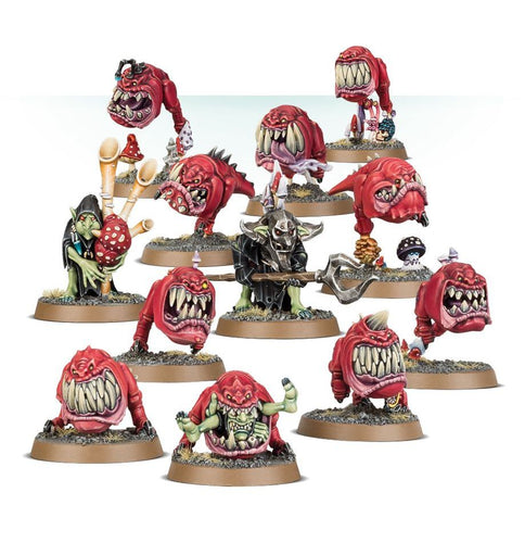 WARHAMMER AOD GLOOMSPITE GITZ: SQUIG HERD #89-48