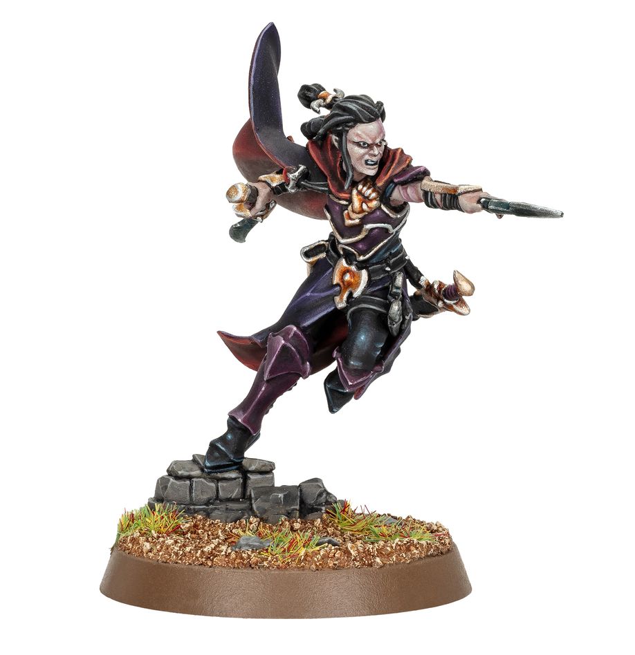 Warhammer Commemmorative Series: Age of Sigmar: DAUGHTERS OF KHAINE:MALENETH WITCHBLADE #85-64