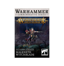 Load image into Gallery viewer, Warhammer Commemmorative Series: Age of Sigmar: DAUGHTERS OF KHAINE:MALENETH WITCHBLADE #85-64