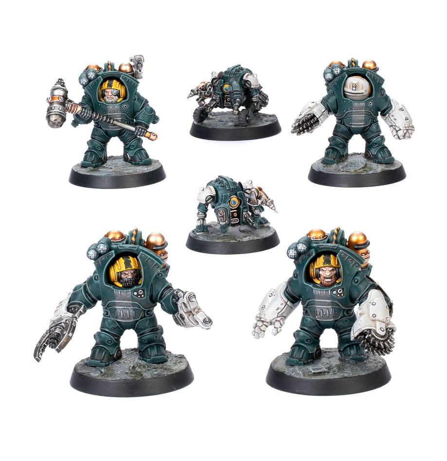 Warhammer NECROMUNDA: IRONHEAD SQUAT PROSPECTORS EXO-K #301-52