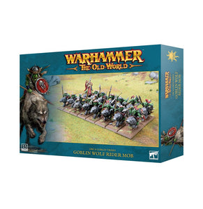 Warhammer: The Old World: Orc & Goblin Tribes: Goblin Wolf Rider Mob #09-09