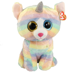 Ty Beanie Boo Heather the Caticorn Large 16"