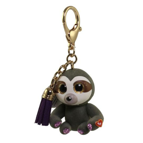 TY Mini Boos Key Clip Dangler the Sloth