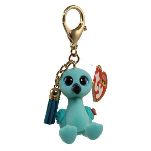 Ty Mini Boos Key Clip William the Flamingo
