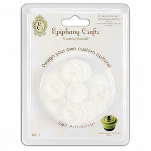 Epiphany Crafts Self-Adhesive Round Buttons BSA-11