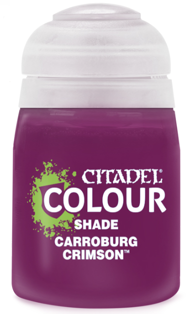 CITADEL COLOUR SHADE: CARROBURG CRIMSON (18ML) #24-13