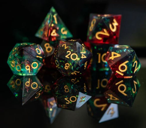 Conjure Spells Sharp-Edged Resin Dice Set
