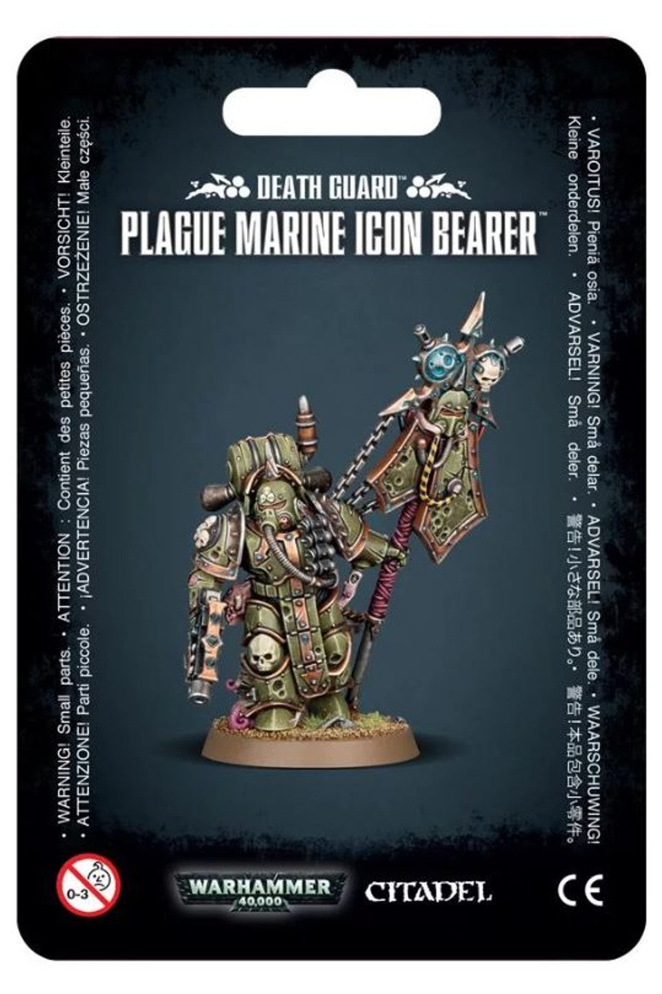Warhammer 40k Death Guard Plague Marine Icon Bearer #43-47