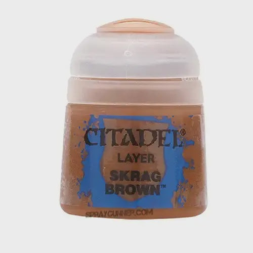 CITADEL COLOUR LAYER: SKRAG BROWN 12ML #22-40