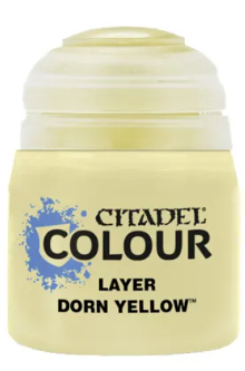CITADEL COLOUR LAYER:DORN YELLOW 12ML: #22-80