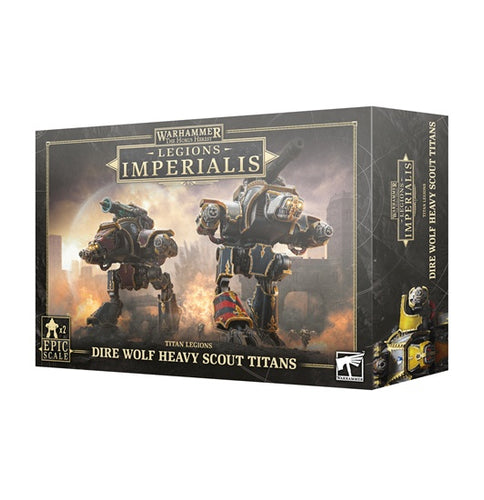 Warhammer The Horus Heresy Legions Imperialis Titan Legions Dire Wolf Heavy Scout Titans #03-44