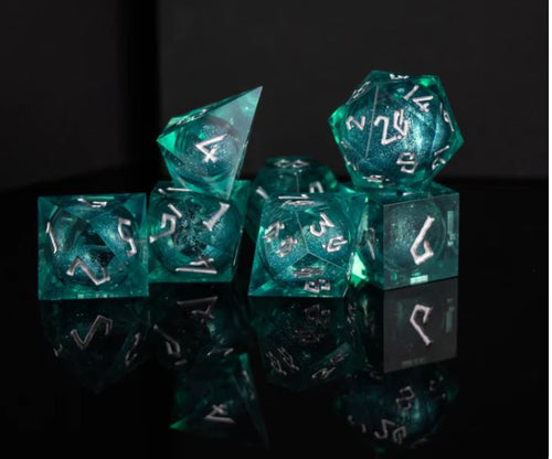 Forbidden Lake Liquid Core Dice Set