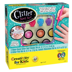 Creativity For Kids Glitter Nail Art
