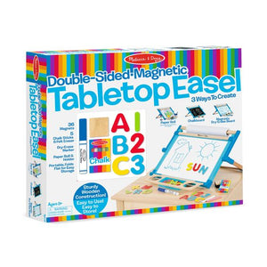 Melissa & Doug Double-Sided Magnetic Tabletop Easel 2790