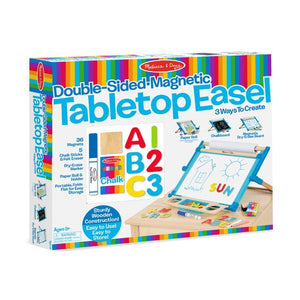 Melissa & Doug Double-Sided Magnetic Tabletop Easel 2790