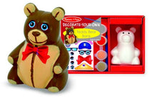 Load image into Gallery viewer, Melissa &amp; Doug Decorate Your Own Teddy Bear Bank