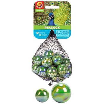 PlayVisions Peacock Mega Marble Game Net