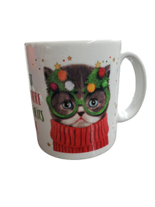 Leanin Tree Making Spirits Bright Ceramic Gift Mug #56417