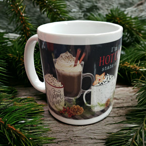 Leanin Tree Hot Cocoa State of Mind Ceramic Gift Mug #56412