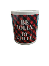 Load image into Gallery viewer, Leanin Tree Be Jolly, By Golly! Christmas Mug #56413