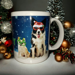 Leanin Tree Are We Merry Yet? Christmas Ceramic Gift Mug #56437
