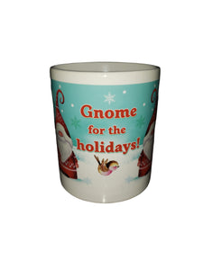 Leanin Tree Gnome for the Holidays Christmas Ceramic Mug #56438