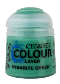 CITADEL COLOUR LAYER: SYBARITE GREEN #22-22