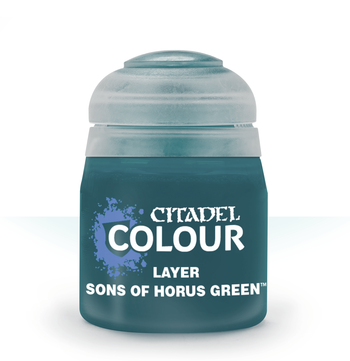 CITADEL COLOUR LAYER: SONS OF HORUS GREEN 12ML #22-87